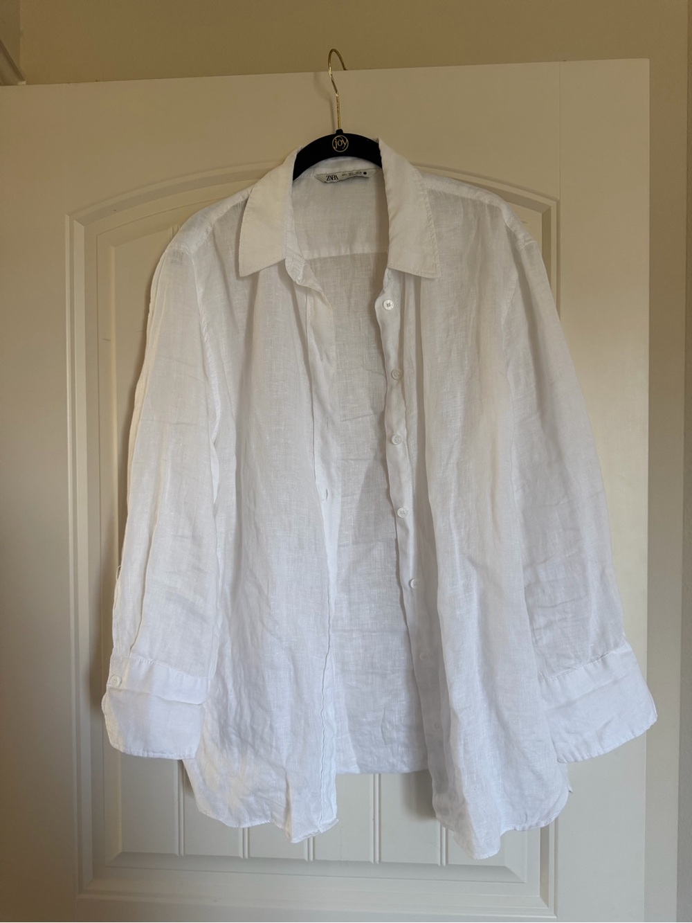 Zara linen button up